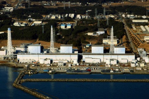 Fukushima Daiichi reactor in North eastern Japan 2011