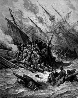 Battle of Lepanto by Gustav Dore