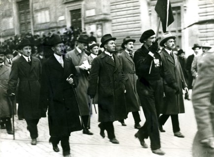 The first Fascist Congress, Rome, 1919