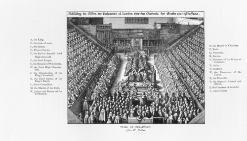 The trial of Strafford