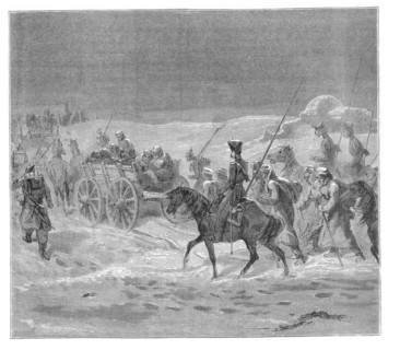Prisoners on the road to exile in Siberia