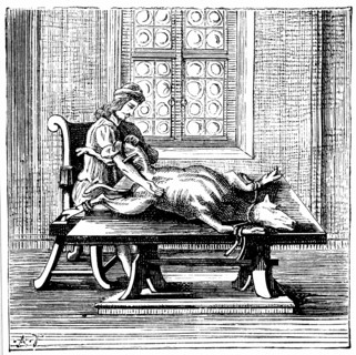 Animal-to-man blood transfusion