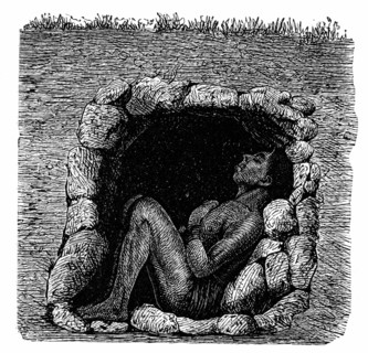 Burial: Grave of Zulu chief