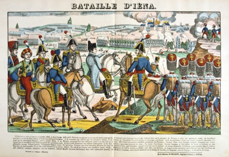 Napoleon at the Battle of Jena 14 October 1806