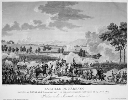 Napoleon at the Battle of Marengo, 14 June 1800