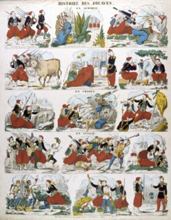 History of the Zouaves, French infantry regiments first raised in Algeria in 1831