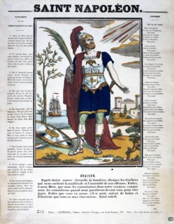 Saint Napoleon: Popular French print glorifying Napoleon I's