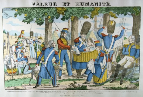 Illustration of an incident during the Peninsular Campaign
