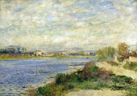 The Seine at Argenteuil' 1873:  Pierre August Renoir