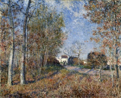 Sisley, Un coin de bois aux Sablons