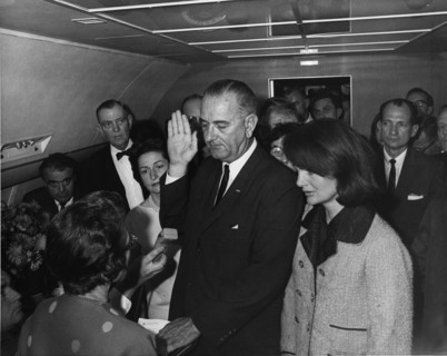 Swearing in of Lyndon Baines Johnson