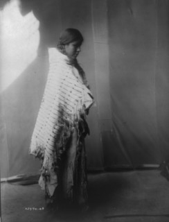 North American Native Atsina woman