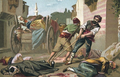 Massacre of Armenians by Ottoman Turks under Abdul Hamid