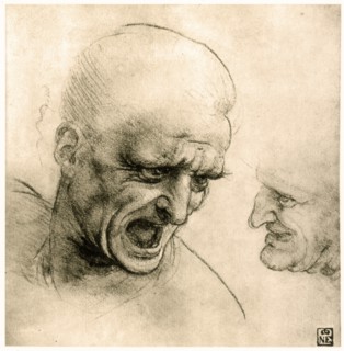 Study for a warrior's head