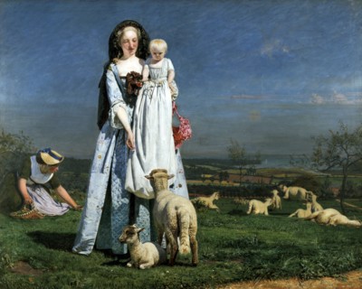Pretty Baa-Lambs by Brown