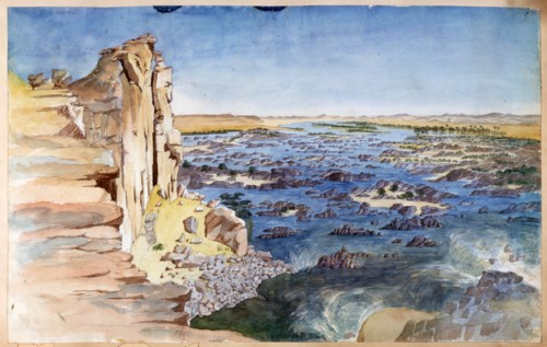 View of the Nile at the Second Cataract