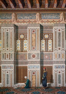 Interior of the Mosque of Khosne Ahmed el-Bordeyny
