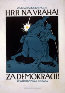 Czechoslovak Propaganda poster