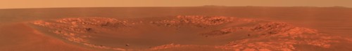 Intrepid Crater on Mars