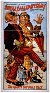 Royal Lilliputians, the only novelty in sight it is to laugh