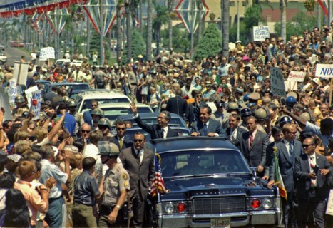 Gustavo Diaz Ordaz with US President Richard Nixon