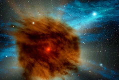Giant Star Goes Supernova