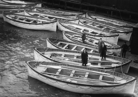 Life Boats from the Titanic, 1912