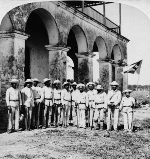 Officers of Gen. Gomez' Army, Remedios, Cuba