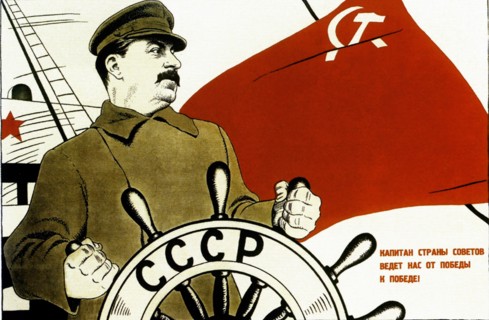Josef Stalin Soviet propaganda poster