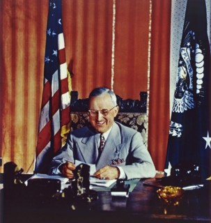 American President Harry S Truman