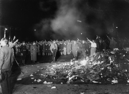 Book burning in the Nazi era