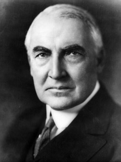 Warren Harding US President