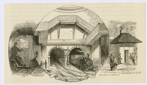 'Portal of the Thames Tunnel at Wapping