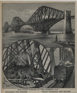 Forth Rail Bridge, Scotland, built between 1883 and 1890