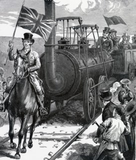 Opening of the Stockton and Darlington Railway, 1825