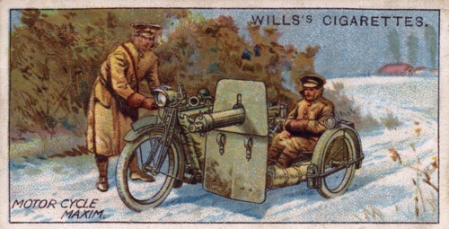 British Motor Cycle Maxim Gun