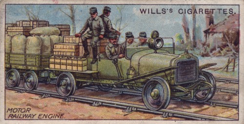 French Motor Railway Engine