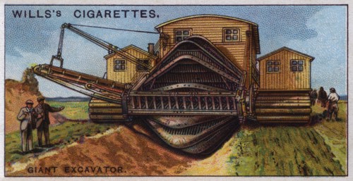 Giant excavator, USA