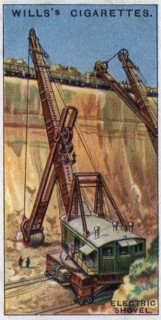 Electric-powered great mechanical shovel, Canada