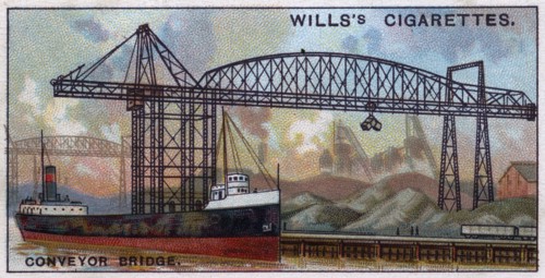Hubert Conveyor Bridge Great Lakes, USA