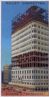 Construction of a skyscraper, USA