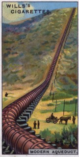 Jawbone Siphon, Los Angeles Aqueduct, USA.