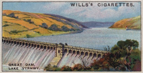 Lake Vyrnwy Dam, Wales.