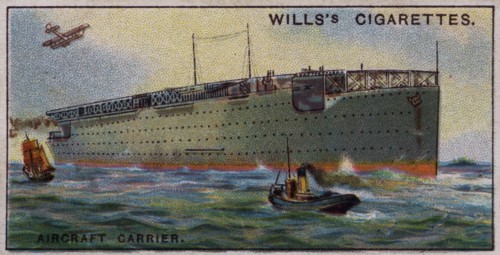 Engineering Wonders, 1927: British Royal Navy Aircrat Carrier HMS 'Argus', 1918