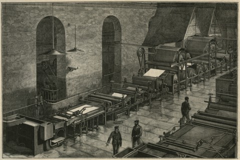 Darblay's paper factory at Essonne