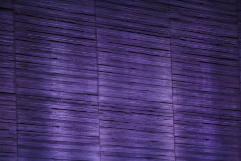 The Royal National Theatre at night