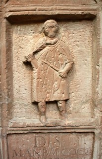 Sandstone tombstone of Marcus Cocceius Nonnus