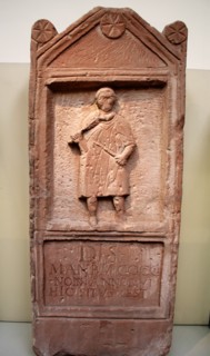 Sandstone tombstone of Marcus Cocceius Nonnus