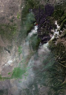 The Twitchell Canyon fire