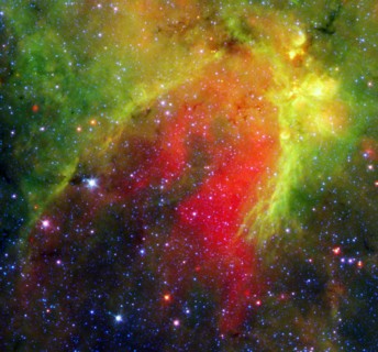 This infrared image showed a 'snake'